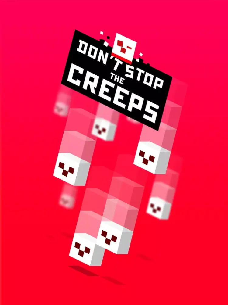 Tangkapan skrin Don't Stop the Creeps iPad 