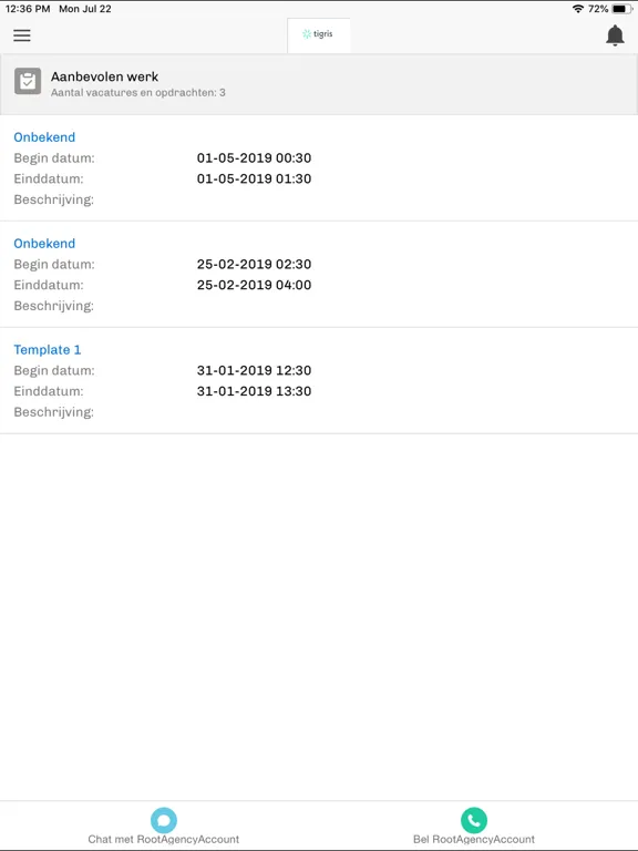 Tigris - Flexplatform iPad  Ekran Görüntüleri