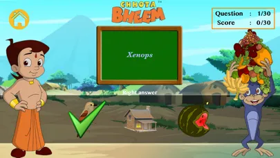 Words and Alphabets Game with Bheem Screenshots
