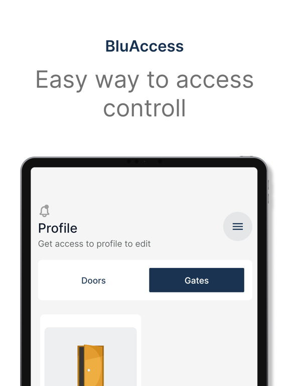 BluAccess iPad 应用截图