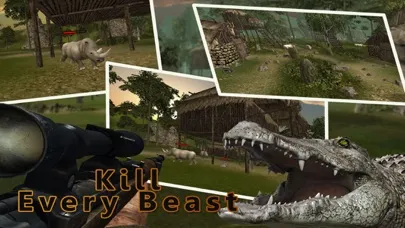 Capturas de tela do Monster Hunter : Free Sniper Shooting Hunting Game