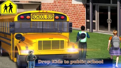 School Bus Driver 3D 2016 سکرین شاٹس