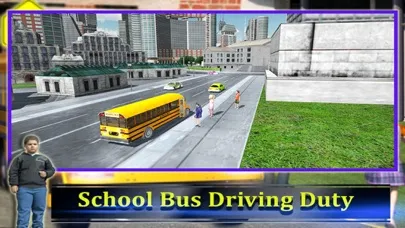 School Bus Driver 3D 2016 سکرین شاٹس