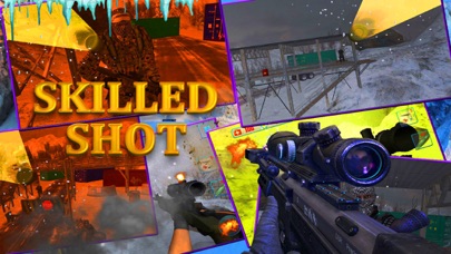 Screenshot di Snow Sniper Shooting 2017 : Modern army shooter 3d