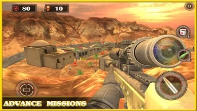 Desert Sniper Strike 3d : Ruthless war missions スクリーンショット