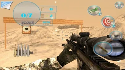 Capturas de tela do Army Shooting Train - Target 3D