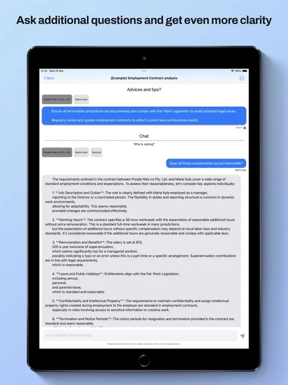 Скриншоты DocExplainer: explain document iPad 