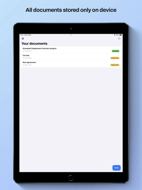 Скриншоты DocExplainer: explain document iPad 