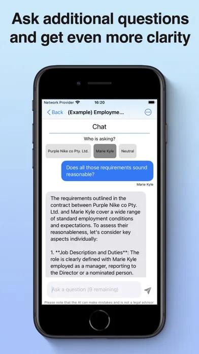 Скриншоты DocExplainer: explain document