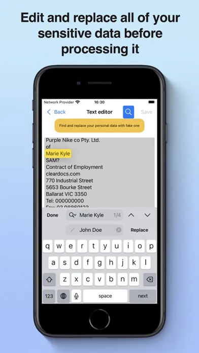 Скриншоты DocExplainer: explain document