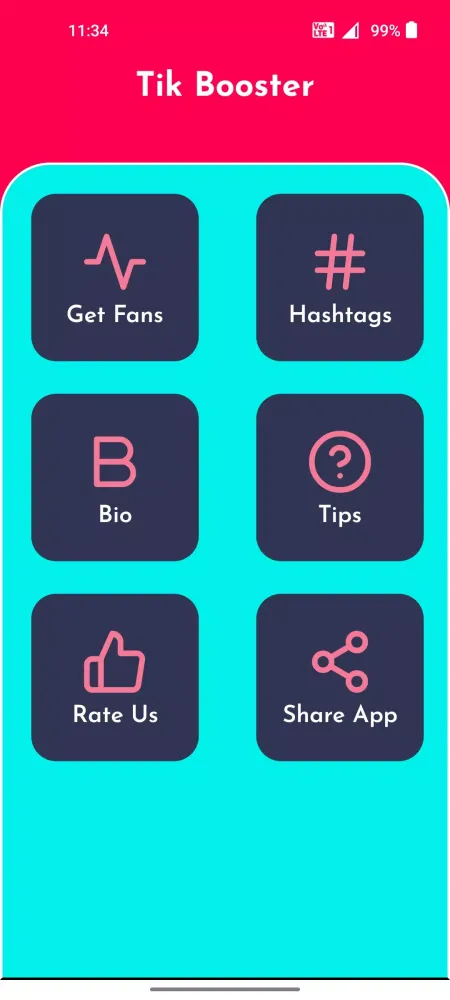 TikBoost Pro: Fans & Followers سکرین شاٹس