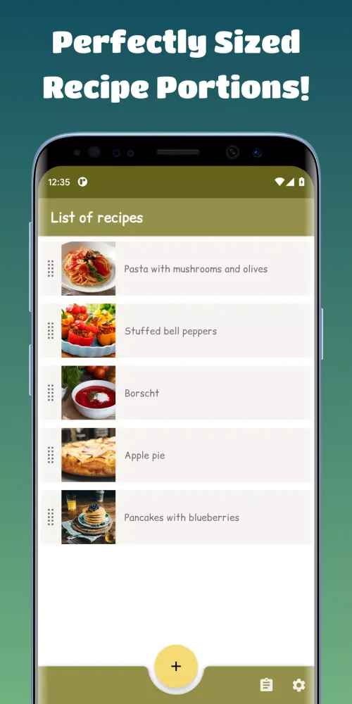 Screenshot di Recipe calculator - CookBook