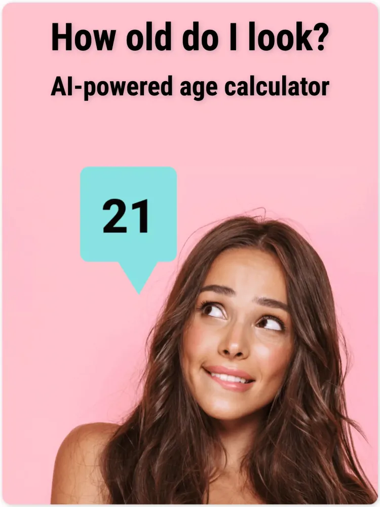 Ảnh chụp màn hình của Age calculator by face scanner