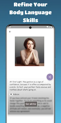 Capturas de tela do Trick me - Body language book