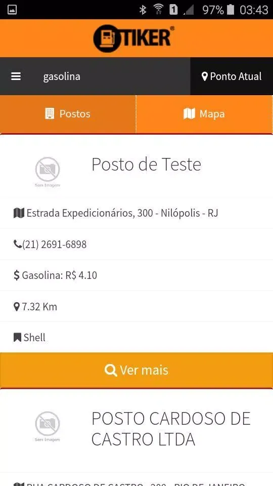 Tiker Screenshots