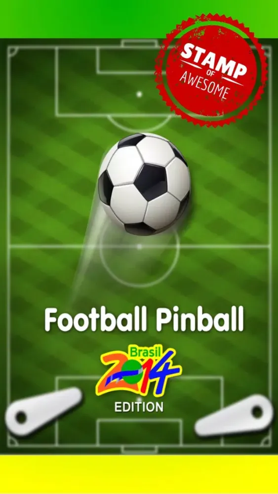 Captures d'écran de Football Pinball 2014 Edition Brazil