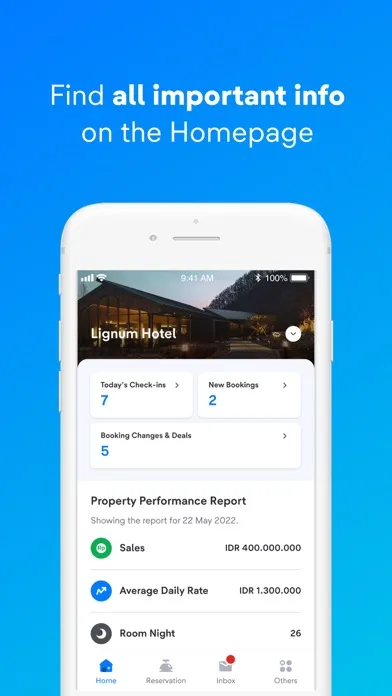 ภาพหน้าจอของ Lignum by tiket.com (Extranet)