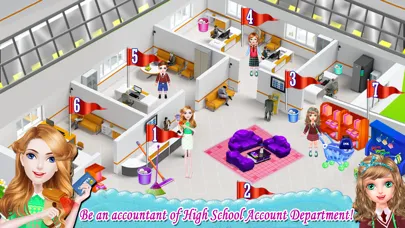 High School Cashier Game应用截图