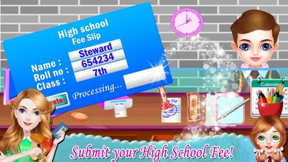High School Cashier Game应用截图