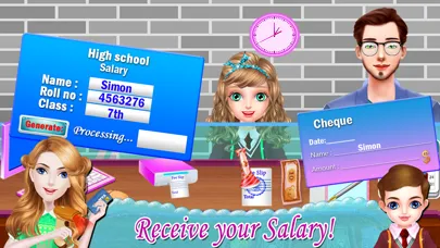 High School Cashier Game应用截图