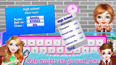 High School Cashier Game应用截图
