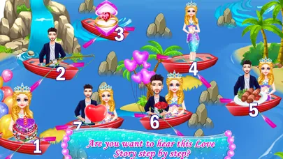 Capturas de pantalla de Mermaid Secret Love Story