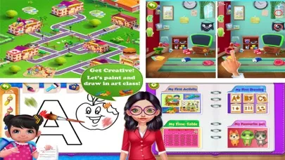 Capturas de tela do My Fun School Teacher