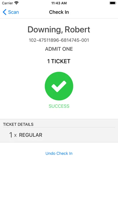 Tikkl Check-In Screenshots