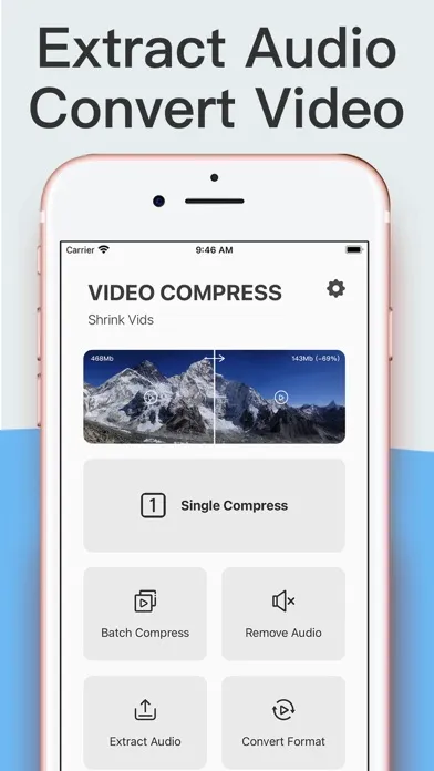 Captures d'écran de Video Compressor : Converter