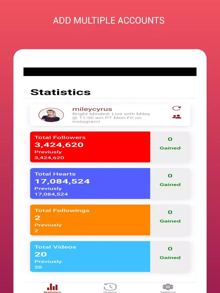 صور TikZer: TikTok Analyzer iPad 