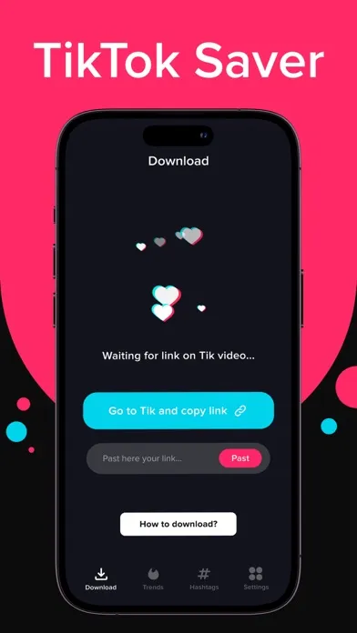 TicTok saver: watch & download 스크린샷
