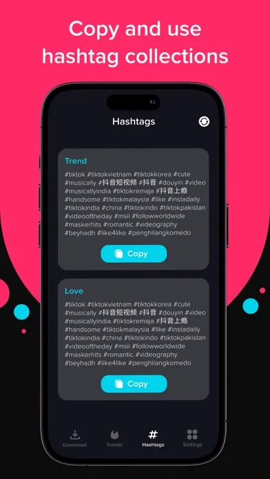 TicTok saver: watch & download 스크린샷