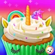 Unicorn Rainbow Cupcake