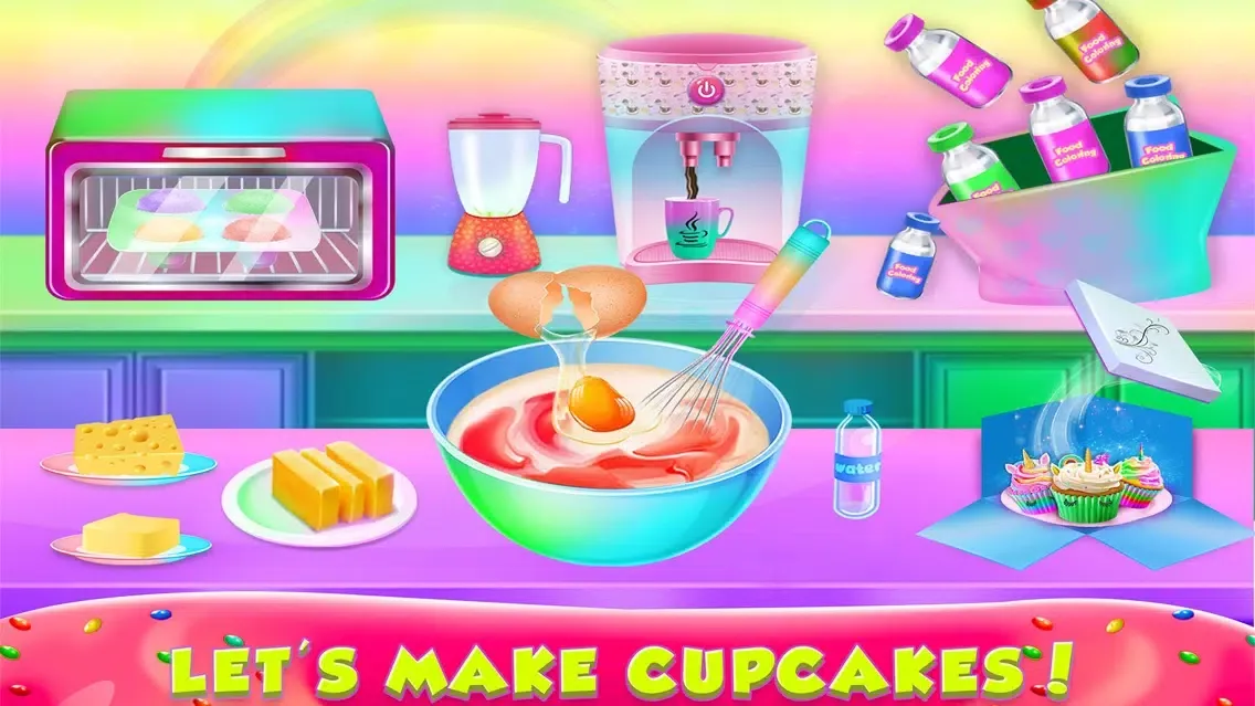 Unicorn Rainbow Cupcake Screenshots