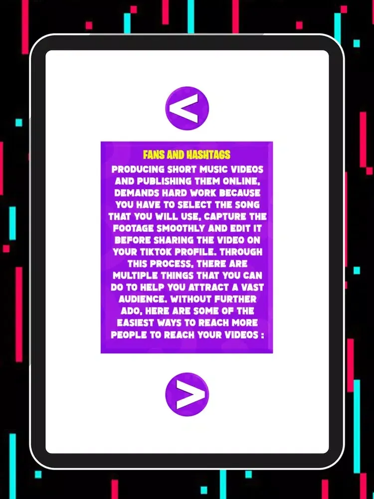 Capturas de pantalla de Tiktok Fans and Cards iPad 