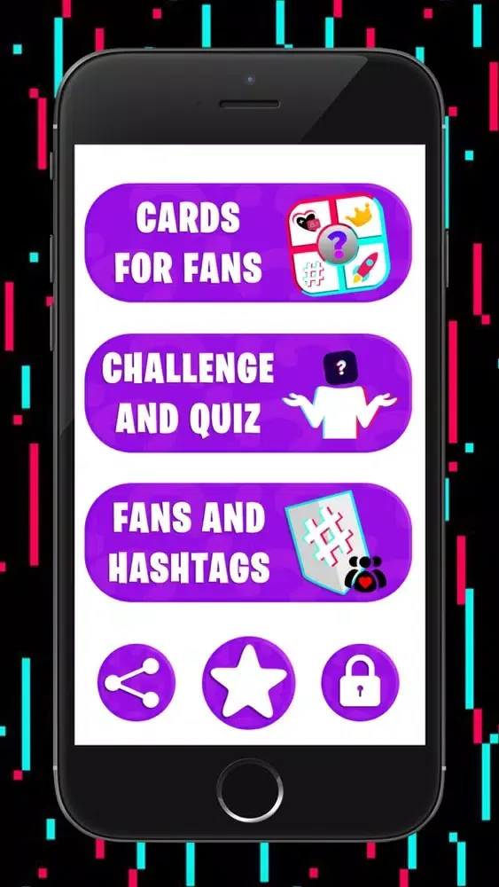 Capturas de pantalla de Tiktok Fans and Cards