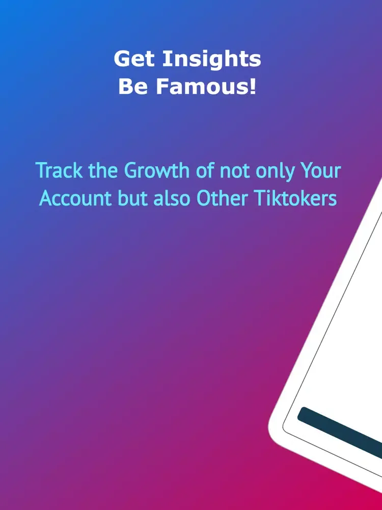 تصاویر TikTracker+ Reports for TikTok iPad 