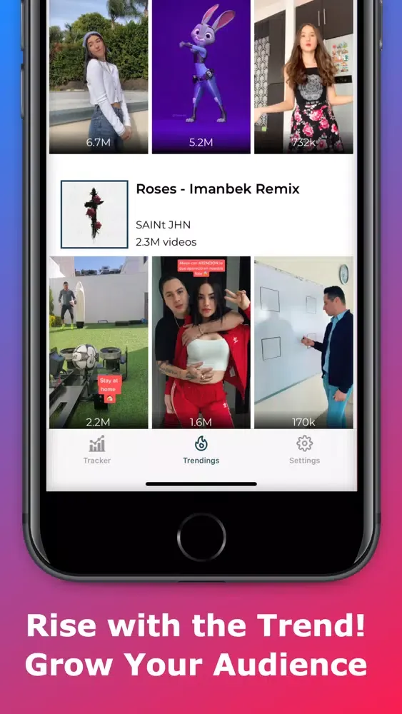 تصاویر TikTracker+ Reports for TikTok