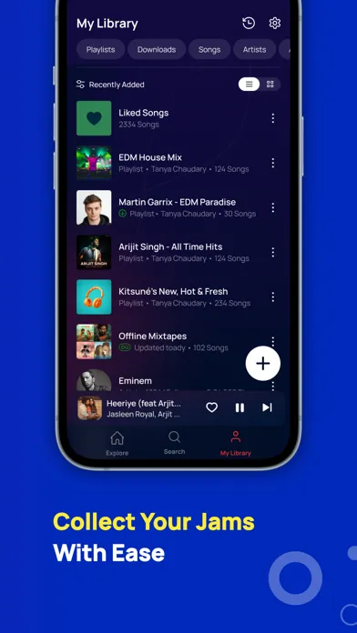 Capturas de tela do Gaana Music - Songs & Podcasts
