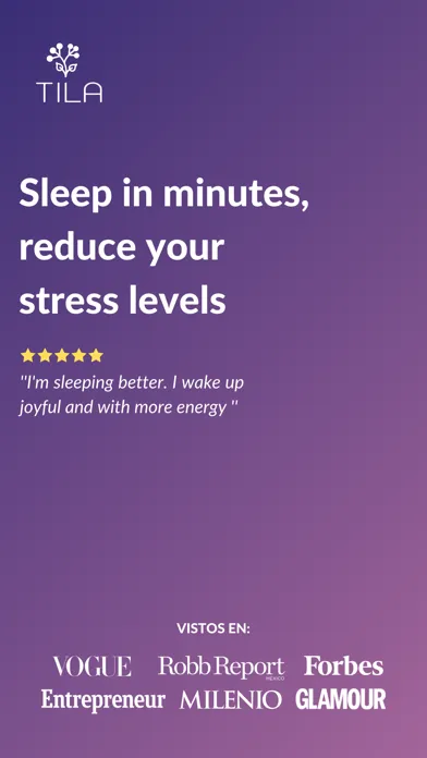 TILA:Sleep,Meditation and Calm スクリーンショット