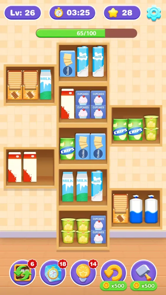 Goods Sort Triple Match 3D Screenshots