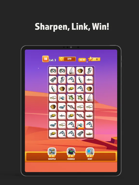 Screenshot di Tile Link Infinite Objects iPad 
