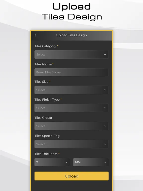 Screenshot di Tiles Catalogue Maker iPad 