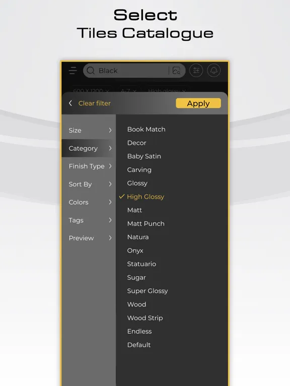Screenshot di Tiles Catalogue Maker iPad 