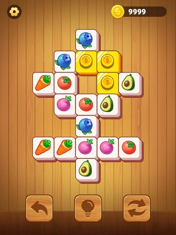 ภาพหน้าจอของ Garden Tile Fruit:Puzzle World iPad 