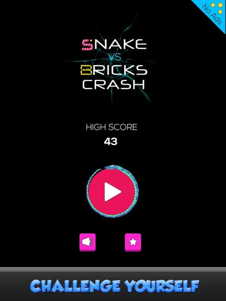 Snake vs Bricks Crash iPad 应用截图