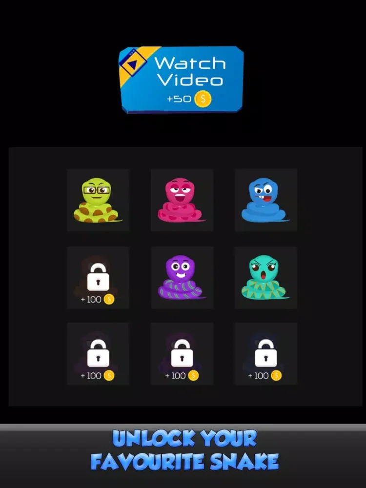 Snake vs Bricks Crash iPad 应用截图