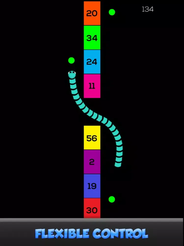 Snake vs Bricks Crash iPad 应用截图