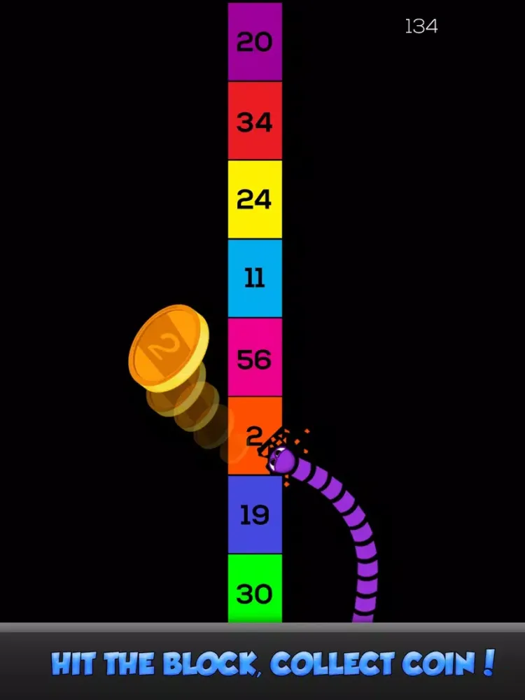 Snake vs Bricks Crash iPad 应用截图