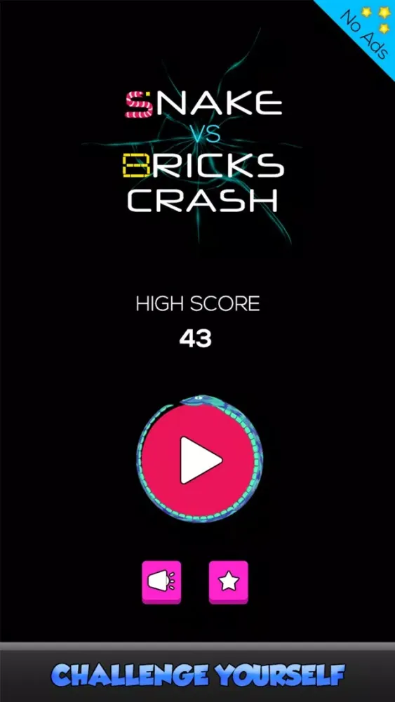 Snake vs Bricks Crash应用截图